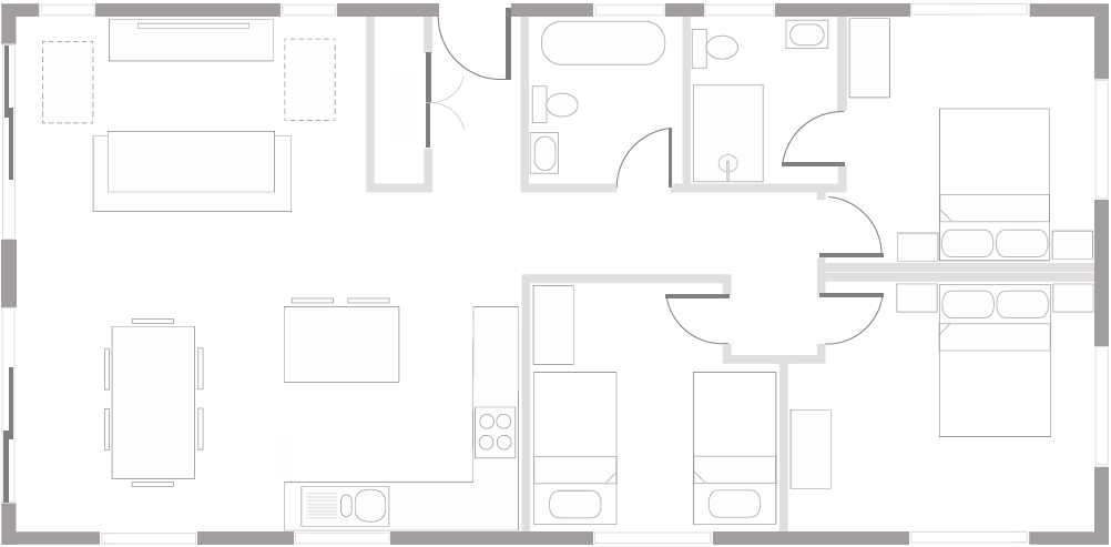 Isca Lodge Floorplan